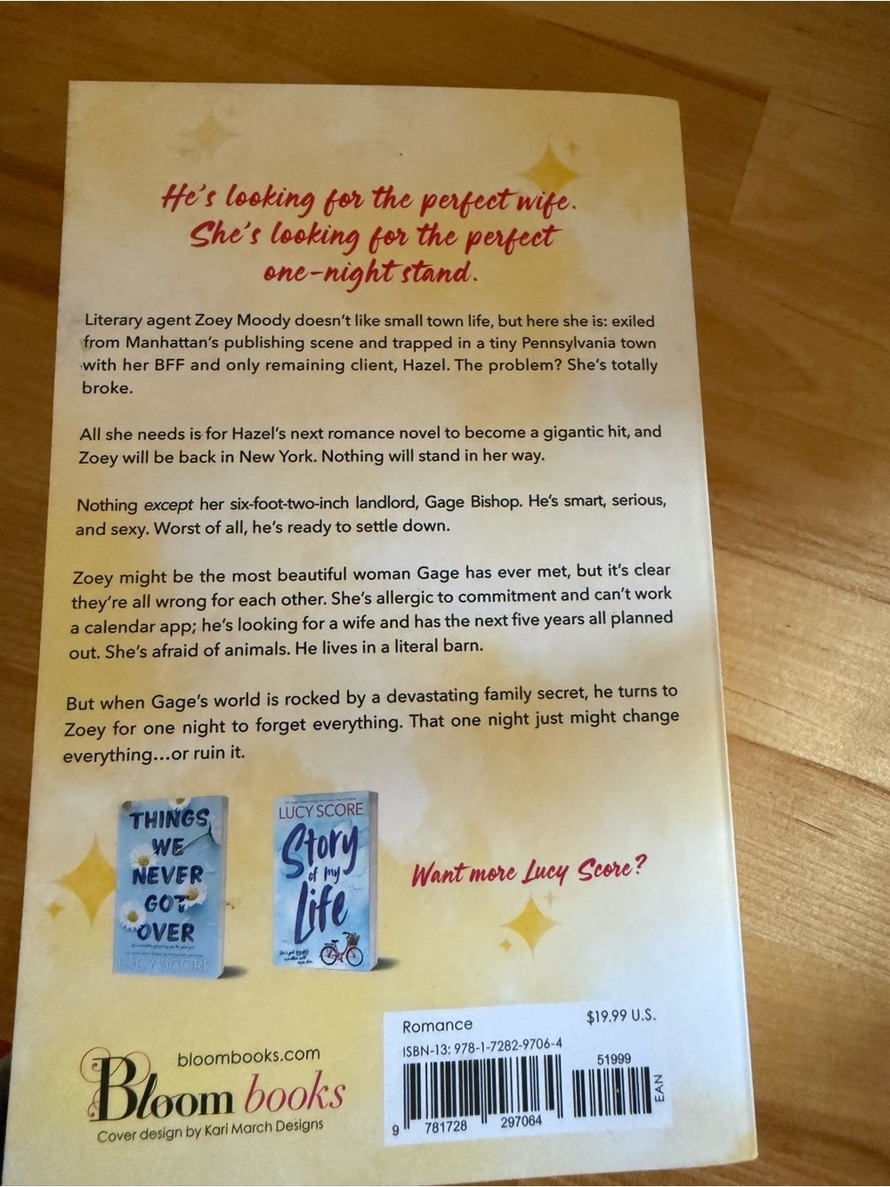 Lucy Score first 2 in series, Story of my Life and Mistakes were Made - Picture 3 of 3